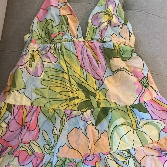 🌸 Farm Floral Romper – Size L (G) 🌸 - Picture 6 of 8